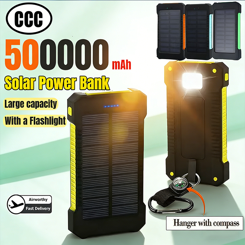 Solar Emergency Charger - Batteria esterna portatile esterna a ricarica