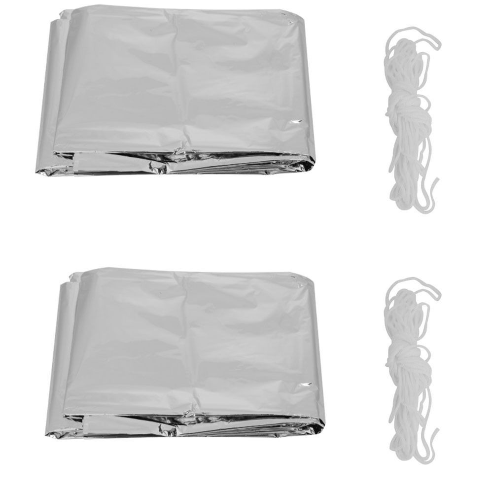 2 Pezzi Telo Riflettente di Em - Survival Blanket Reflective recensione e prezzo