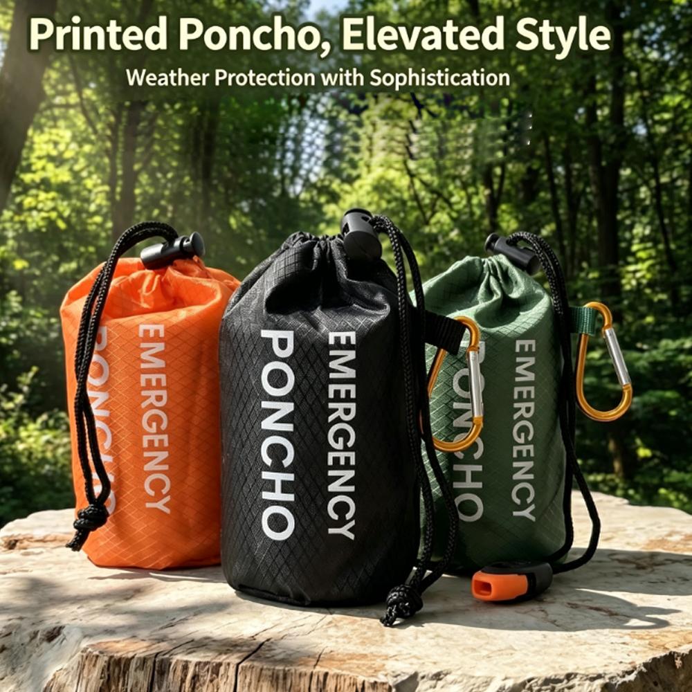 Kit impermeabile portatile per - Emergency Poncho Rain recensione e prezzo