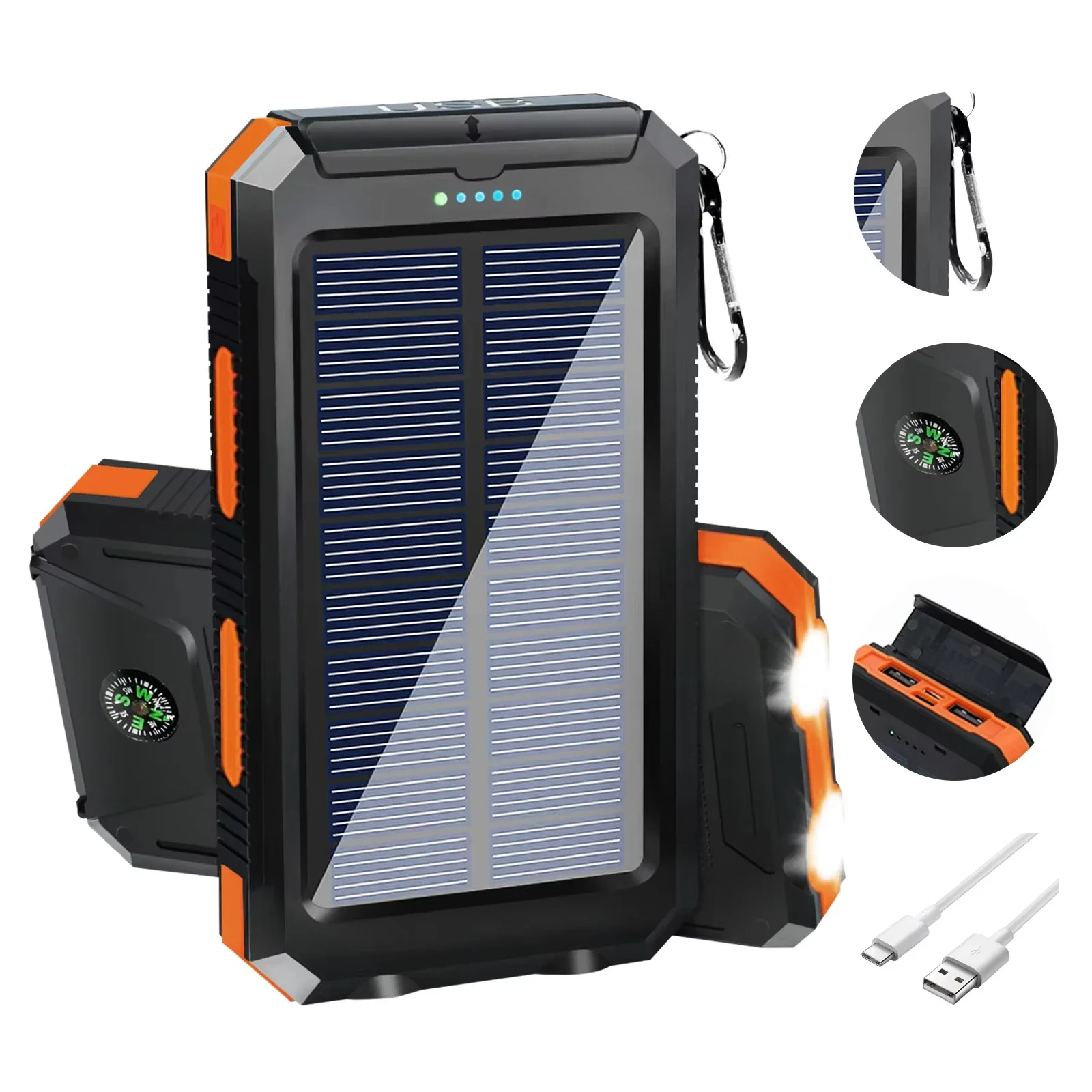 Power bank solare impermeabile - Solar Emergency Charger recensione e prezzo